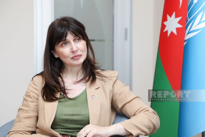 Vladanka Andreyeva yeni ilin ilk günündə Bakı gəzintisindən fotolar paylaşıb