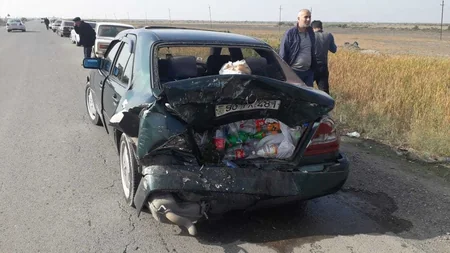 Kürdəmirdə yol qəzası baş verib, xəsarət alanlar var - FOTO - VİDEO - YENİLƏNİB