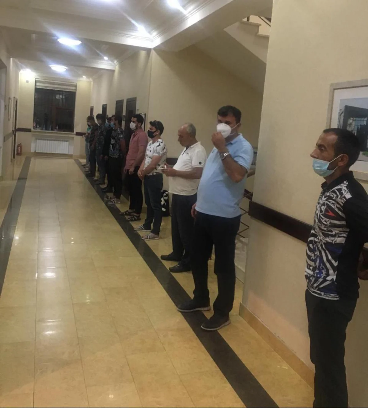 Şıxovda istirahət mərkəzində karantini pozan şəxslər saxlanıldı