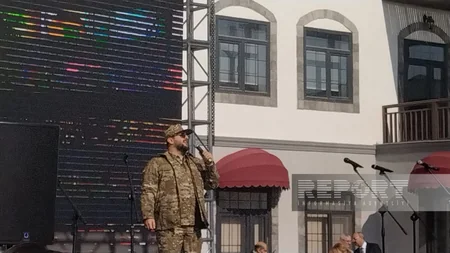 Жители Агалы впервые отметили День Победы в родном селе