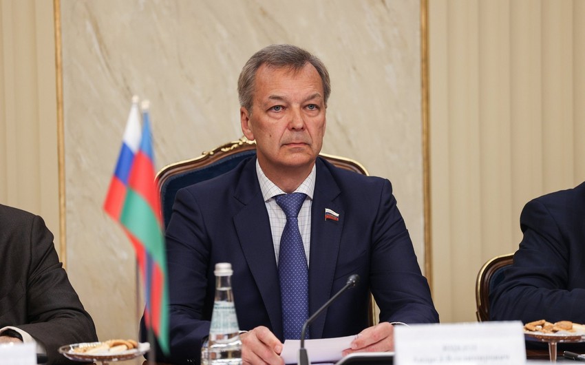 Яцкин: Межпарламентское сотрудничество между Россией и Азербайджаном активно развивается