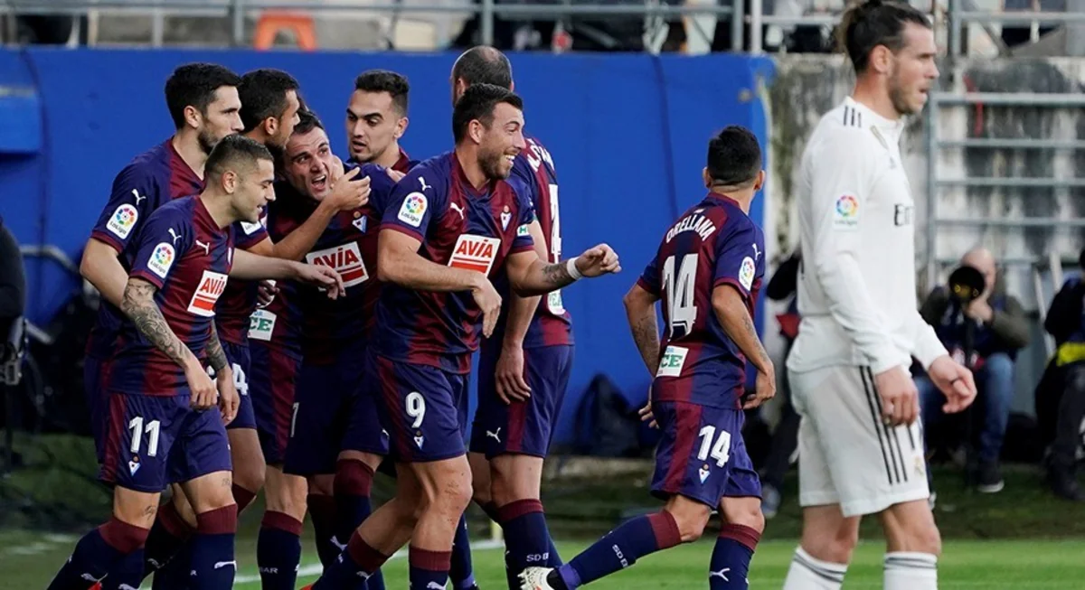 Real Madrid tarixində ilk dəfə Eybara məğlub olub