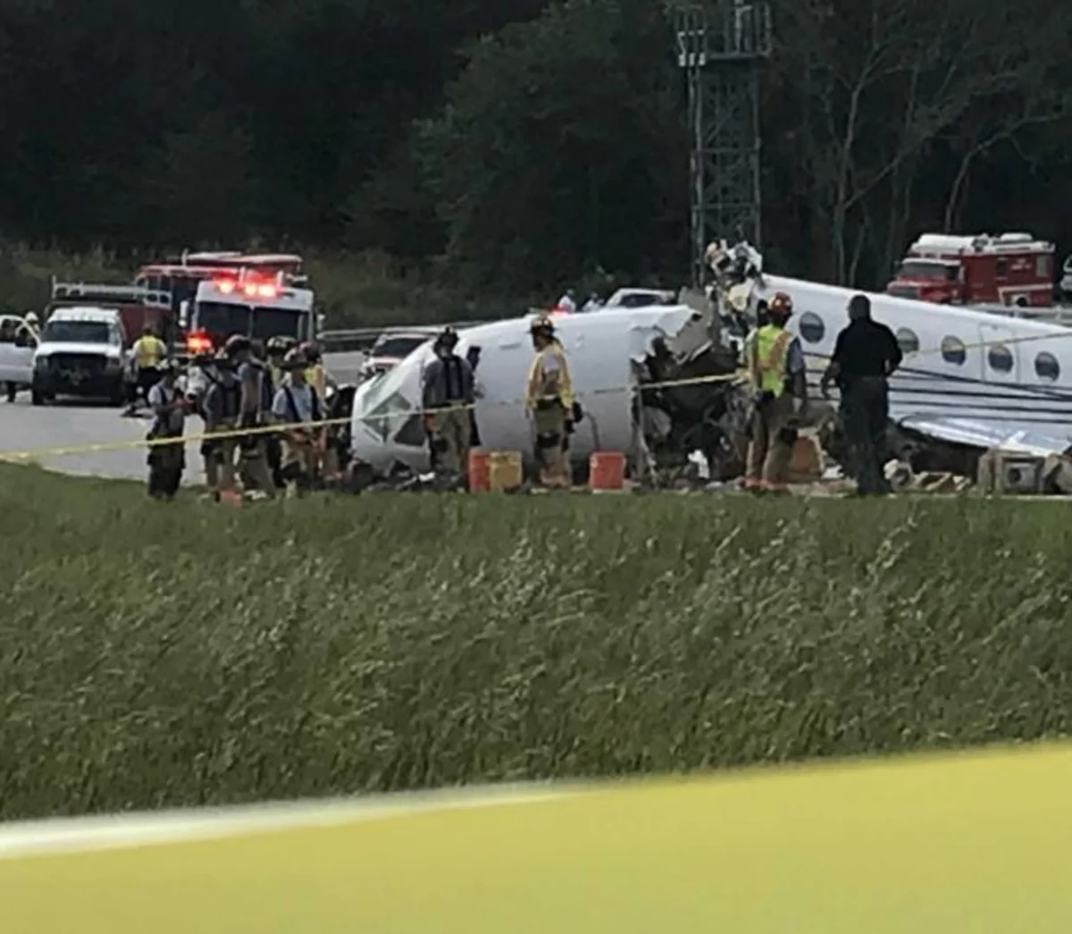 ABŞ-da reaktiv sərnişin təyyarəsi qəzaya uğrayıb - FOTO