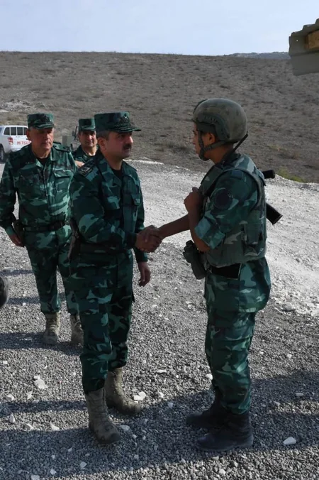 Armenians fired on Azerbaijani frontier combat point, one soldier wounded