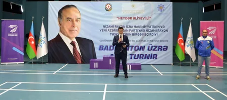 Nizami rayonunda “Heydər Əliyev İli” çərçivəsində Badminton üzrə açıq turnir keçirilib