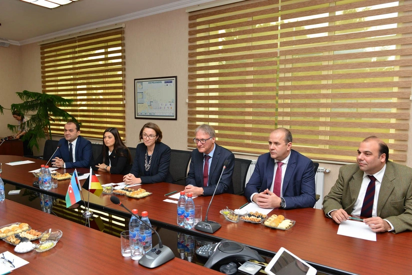 В ПО Азерикимъя состоялась встреча с послом Германии