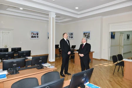 Prezident İlham Əliyev “Baytarlıq şəhərciyi”nin açılışında iştirak edib