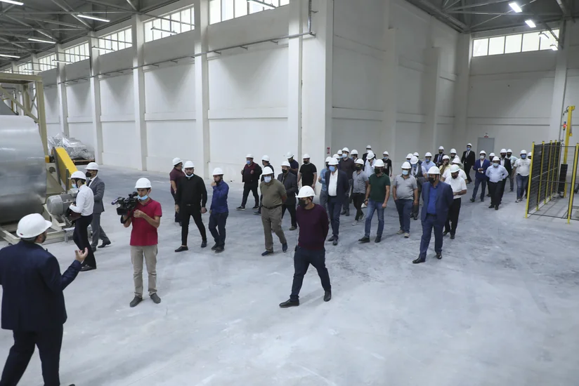 AĞDAĞ Natural Gipskarton Lövhələri Zavoduna infotur təşkil edilib