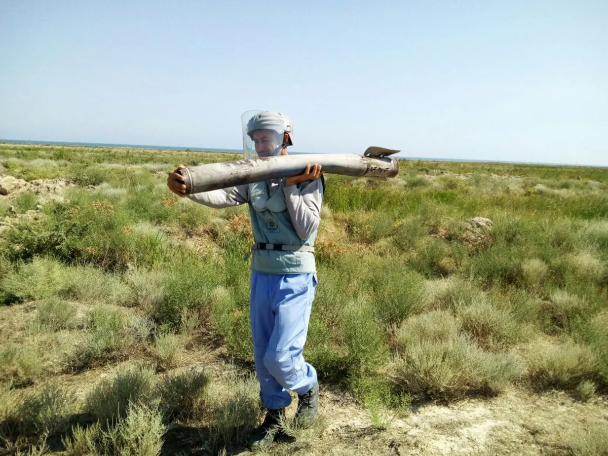 Xızı ərazisində 20 ədəd partlamamış hərbi sursat aşkar edilib