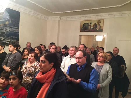 Berlində 20 Yanvar hadisələri anılıb - FOTO