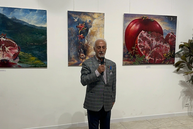 Moskvada tanınmış azərbaycanlı rəssamın sərgisi açılıb