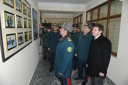 Azərbaycanın ən yüksək zirvəsində yeni sərhəd zastavasının açılışı olub - FOTO