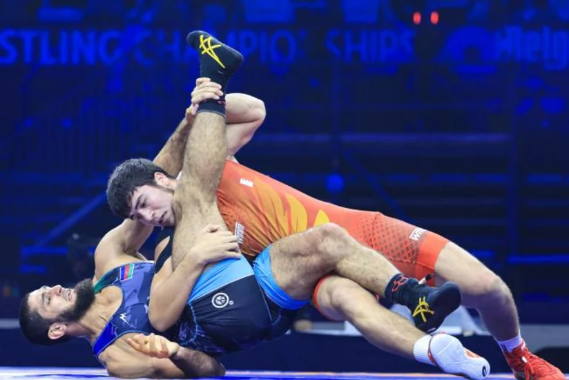 Чемпионат Европы: Три азербайджанских борца вольного стиля завоевали медали