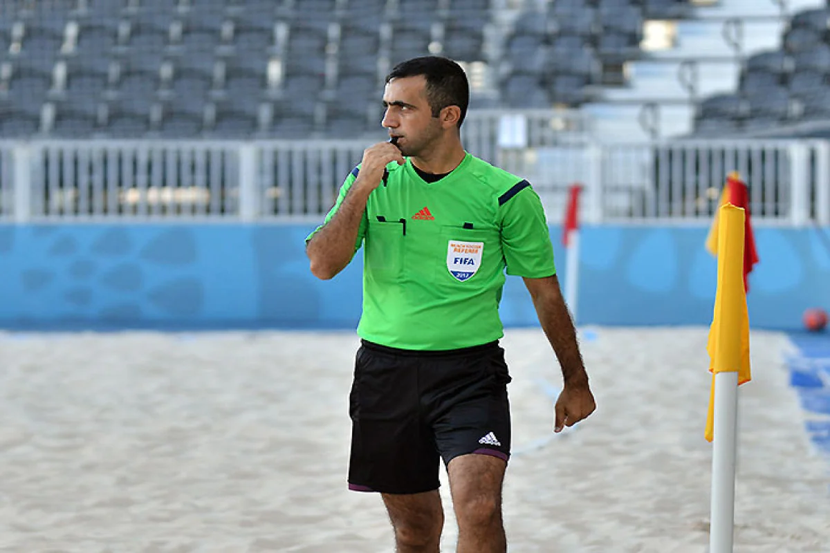 FIFA referisi İnqilab Məmmədov dünya çempionatına təyinat alıb