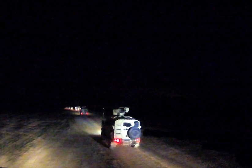 Азербайджанская армия провела учения с боевой стрельбой в ночное время - ВИДЕО