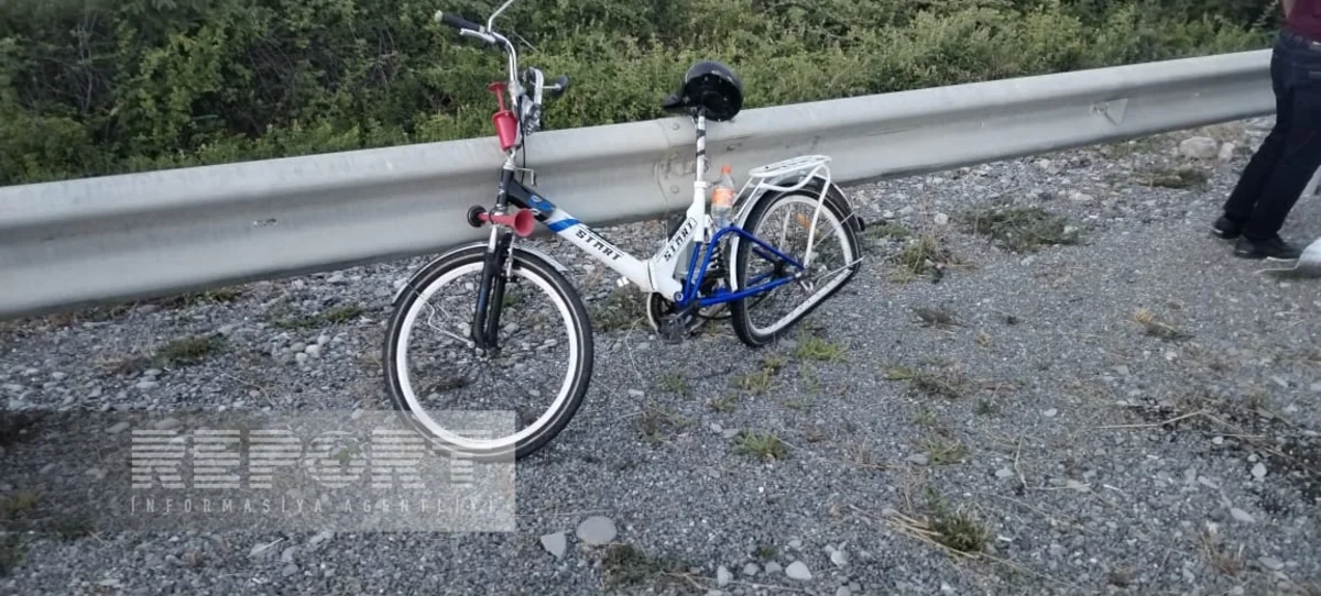 Oğuzda avtomobil 53 yaşlı velosipedçini vurub
