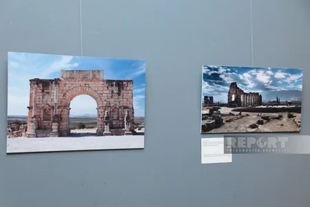 Photo exhibition about architectural heritage of Morocco opened in Baku
