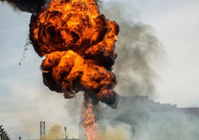 Explosions heard over Doha