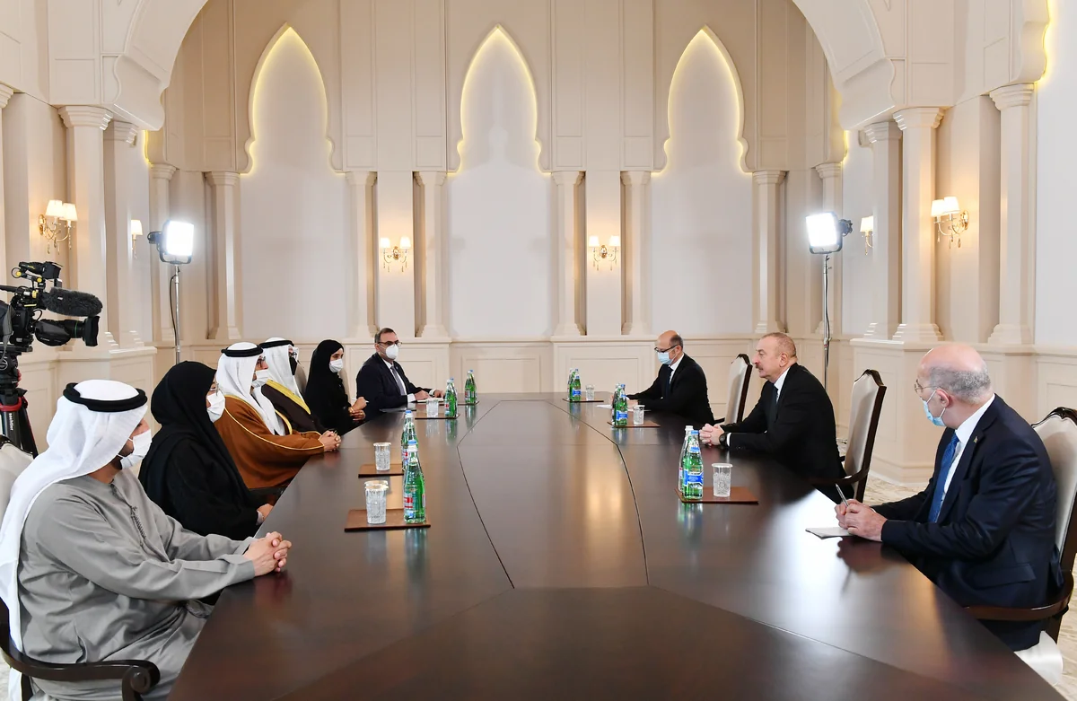 Ilham Aliyev receives UAE Minister of Energy and Infrastructure