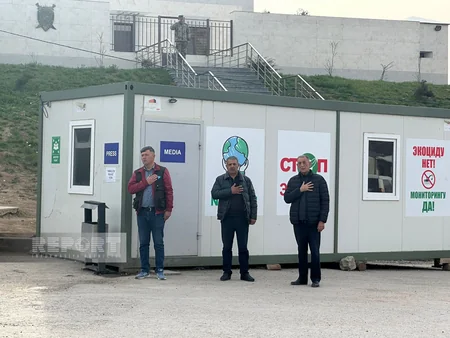 Xankəndi-Laçın yolu: Ekofəalların aksiyası 121 gündür yüksək fəallıqla davam edir