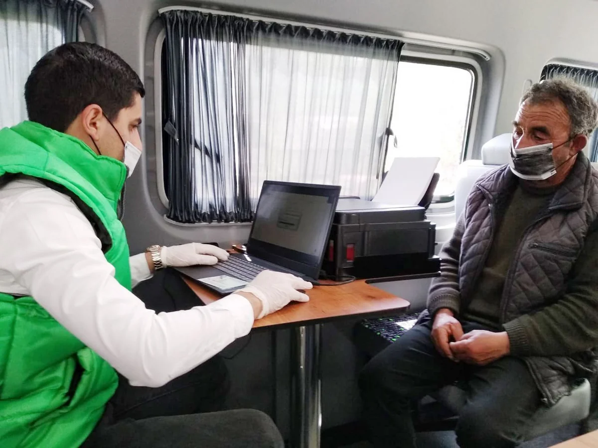 Bölgələrdə fermerlərə səyyar xidmətlər təşkil olunub