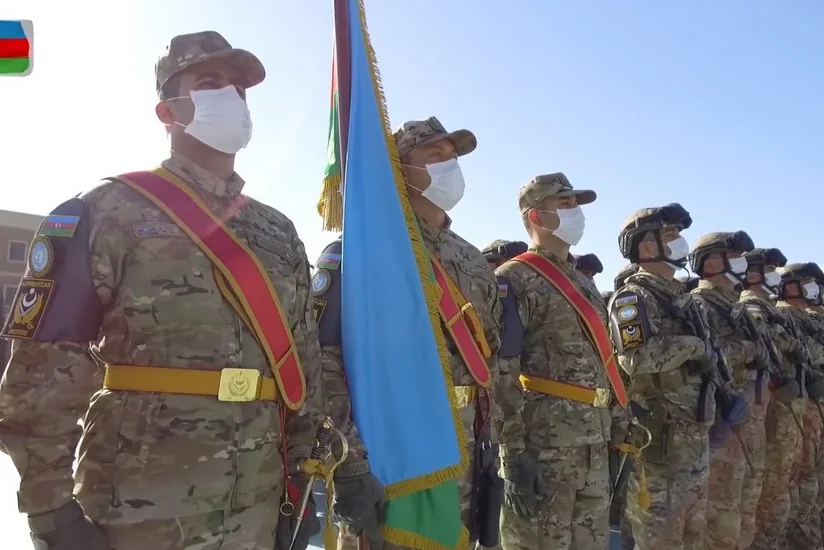 Azərbaycan hərbçiləri humanitar hüquq normalarına riayət edir