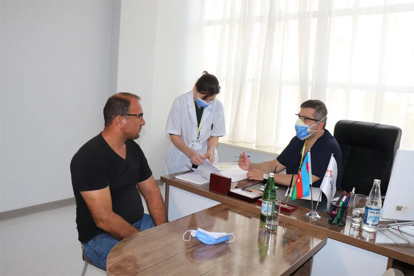 Dünya şöhrətli azərbaycanlı həkimlər Bakıda qaziləri müayinə edirlər