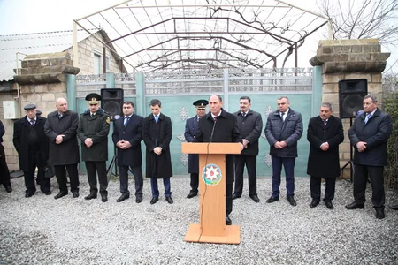 ​Bərdə rayonunun Qasımbəyli kəndinə ilk dəfə qaz verilib