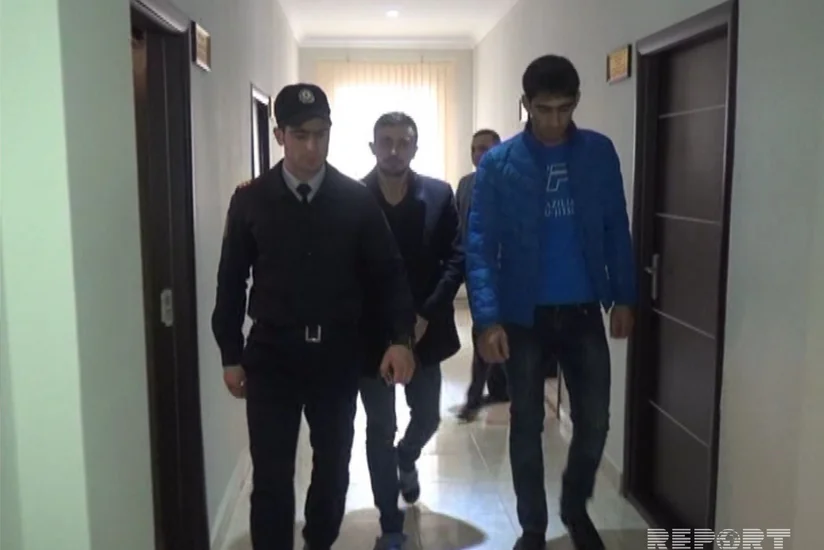 Biləsuvarda oğurluq etdikləri mağazanı yandıran şəxslər tutulub - FOTO - VİDEO