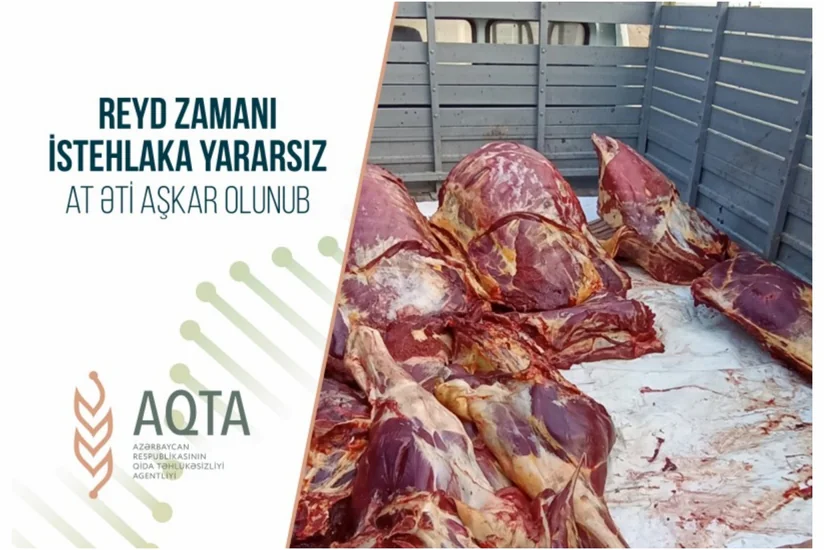 İsmayıllıda istehlaka yararsız 300 kiloqram at cəmdəyi aşkarlanıb