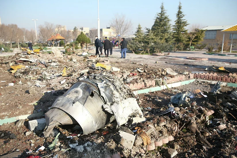 Два человека пострадали в результате крушения самолета в Иране