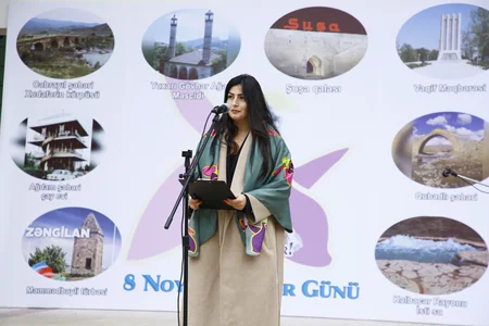 Marneulidə Zəfər Günü qeyd olunub