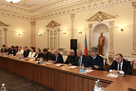 Dağıstanın Azərbaycan icmasının nümayəndələri Bakıya gəlib