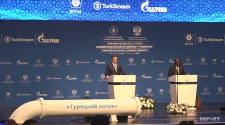 “Türk axını” qaz boru xəttinin açılış mərasimi keçirilib - FOTO - VİDEO - YENİLƏNİB