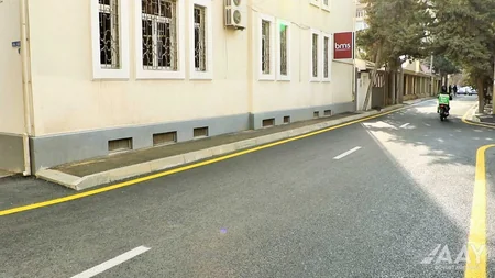 AAYDA daha bir küçədə əsaslı təmir işlərini başa çatdırıb