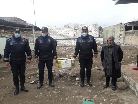 Ağstafada şəhid ailələri ziyarət edilib