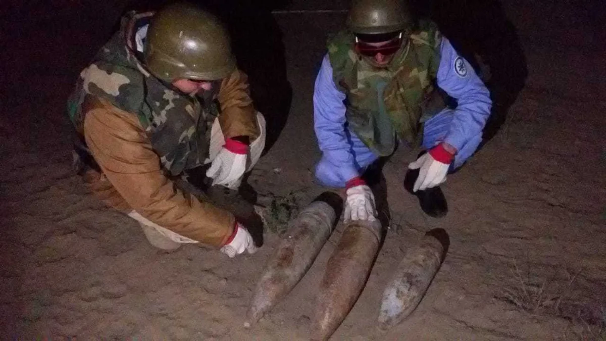 Goranboyda 3 top mərmisi aşkarlanıb