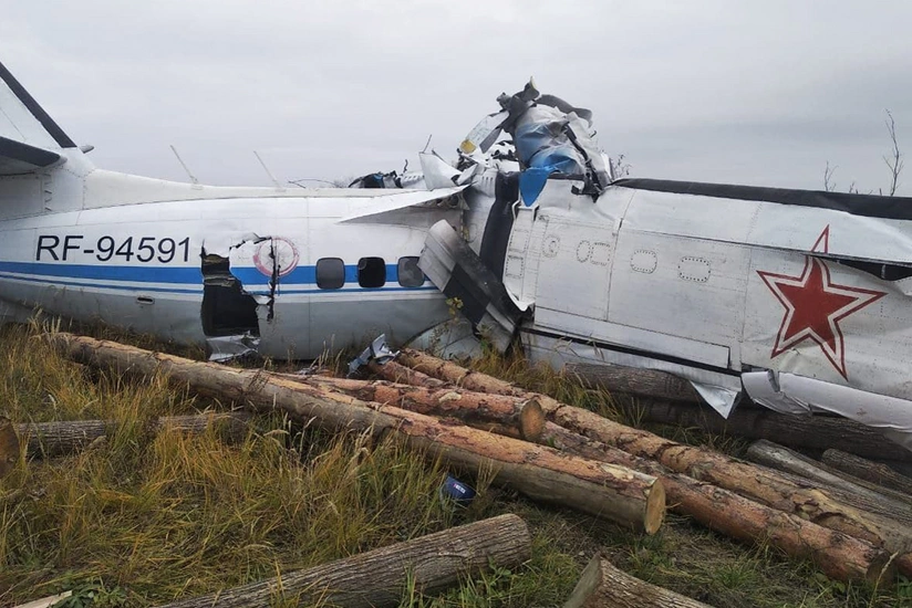 Russian military plane crashes in Belgorod Region