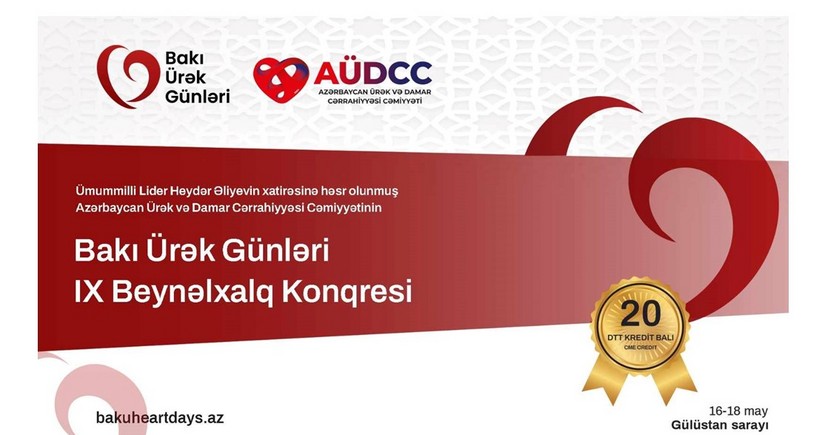 20-dən artıq ölkədən məşhur ürək-damar cərrahları Bakıya toplaşır!