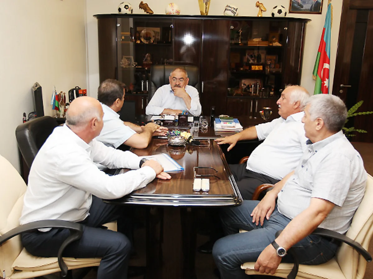 PFL prezidenti Məşqçilər Komitəsinin üzvləri ilə görüşüb