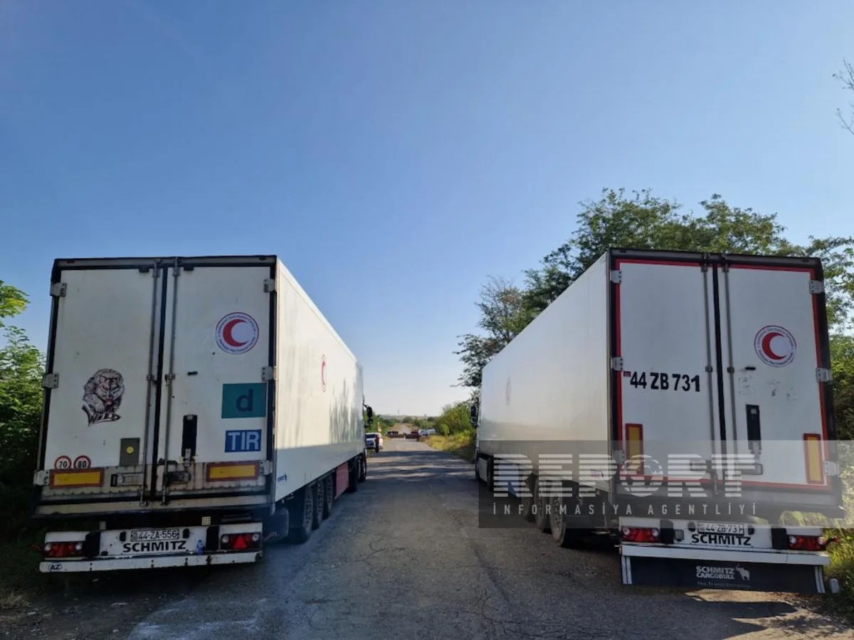 Bakıdan erməniəsilli sakinlərə ərzaq aparan karvan 7 gündür Ağdam-Xankəndi yolunda gözləyir