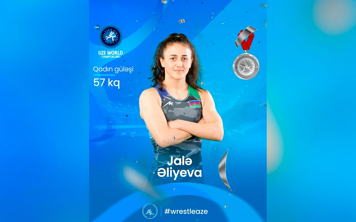 Azərbaycan güləşçisi dünya ikincisi olub