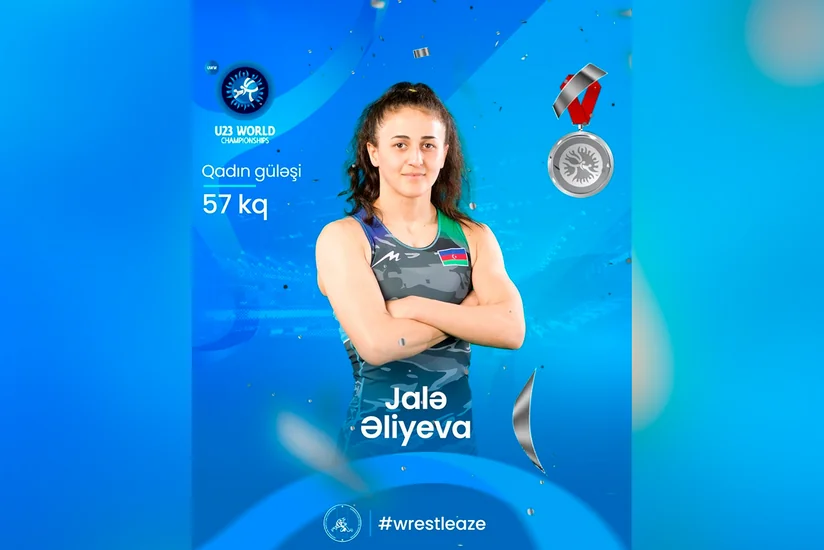 Azərbaycan güləşçisi dünya ikincisi olub