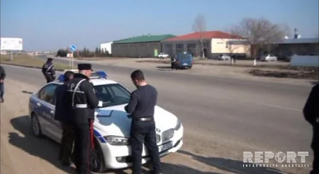 DYP reyd keçirib, 40-a yaxın sürücü cərimələnib - FOTO