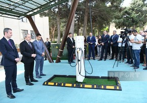 BDU-nun ərazisində ekoloji təmiz enerji doldurma məntəqəsinin açılışı olub