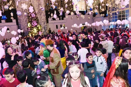 Heydar Aliyev Foundation arranges traditional New Year party for children
