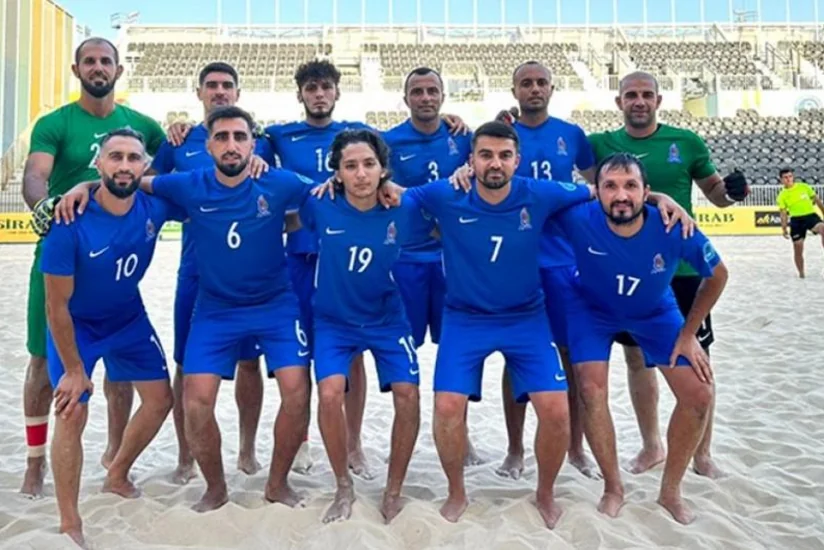 Azərbaycanın çimərlik futbolu millisi Türkiyədə 3 yoxlama görüşü keçirəcək
