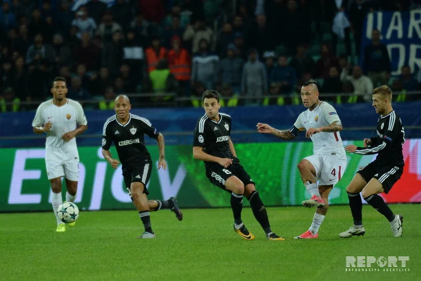 Azerbaijan's Qarabag to play with Roma in Italy today