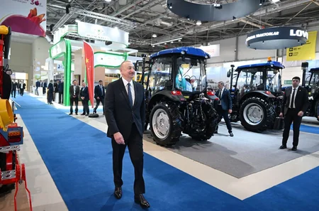 Prezident İlham Əliyev “InterFood Azerbaijan” və “Caspian Agro” sərgiləri ilə tanış olub - YENİLƏNİB