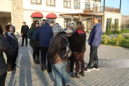 Türkiyəli səyyahlar Zəngilanın Ağalı kəndinə səfər ediblər